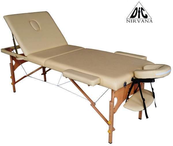 TS3021_B2 Массажный стол беж NIRVANA RELAX PRO DFC 