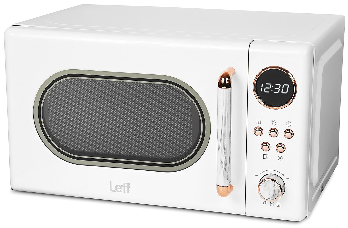9902498 Микроволновая печь Leff 20MD727J белый STDN-0024730 - Вид №1