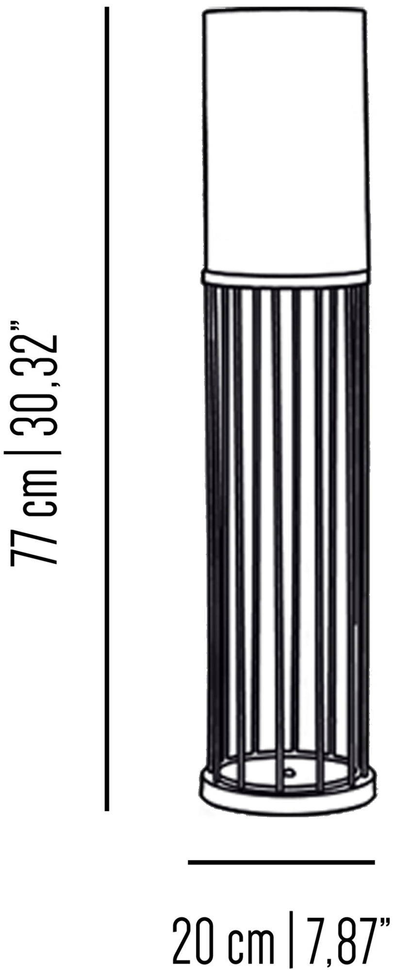 Il Bronzetto Настольная светодиодная лампа из латуни Cage Cag03 - Вид №2