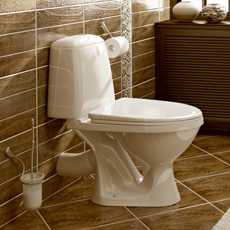 13806 Компакт унитаз с бачком Белый Лобненский Стройфарфор  Россия  - Вид №2