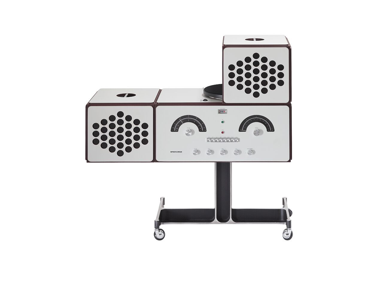 AM/FM-радио и проигрыватель с усилителем Brionvega RADIOFONOGRAFO RR226 ARCH-00080672 - Вид №2