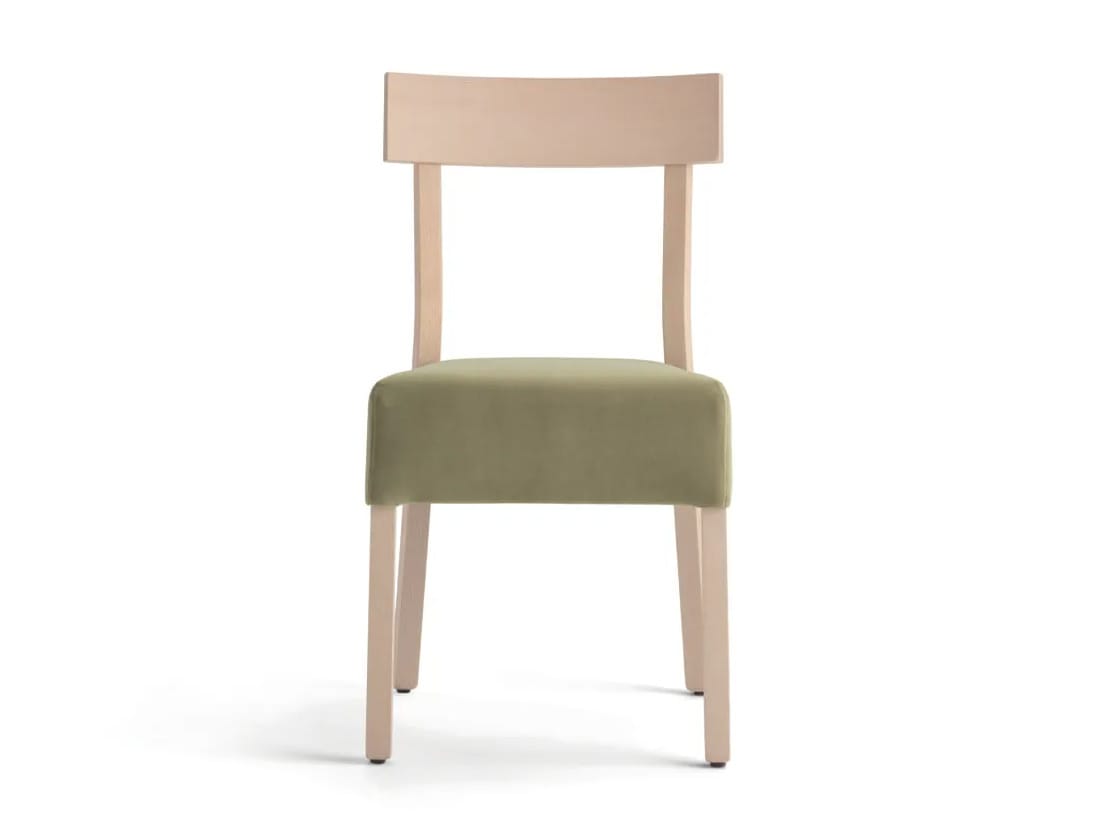 Стул из бука с мягким сиденьем Palma Италия ARCH-00018547