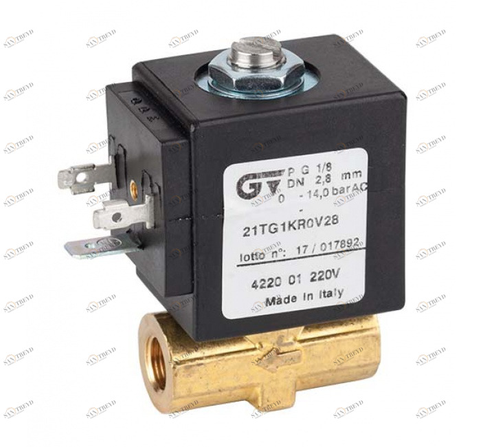 GENEBRE 4220 01 c24v 2-ходовой электромагнитный клапан прямого действия Н.З 