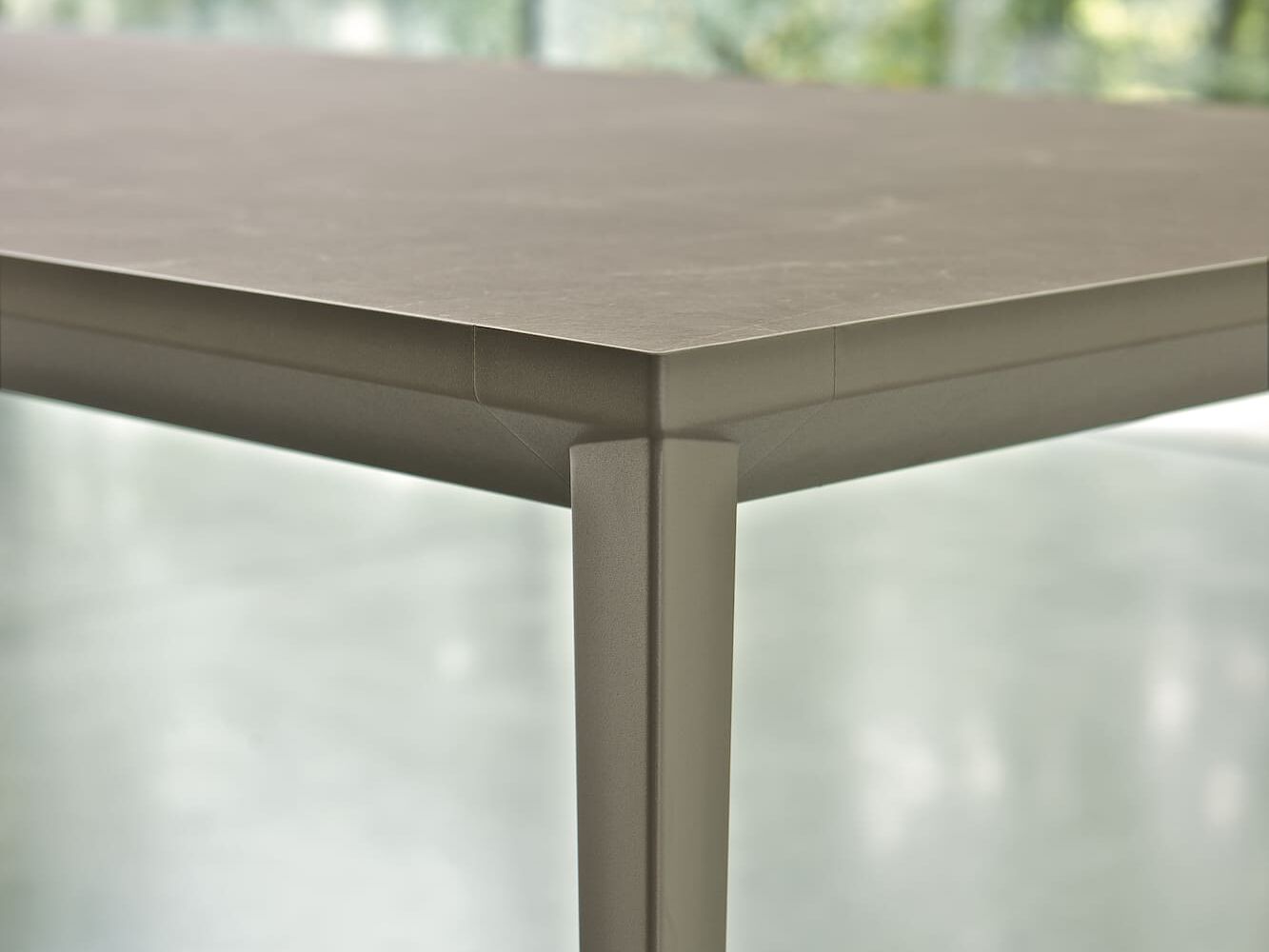 Выдвижной металлический и меламиновый обеденный стол Bontempi Casa ECHO IN ARCH-00150158 - Вид №2