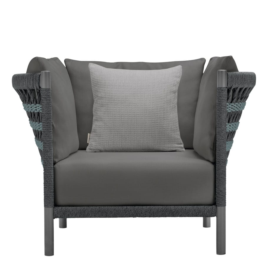 Кресло из морской веревки с подлокотниками JANUS et Cie Anatra ARCH-00073736 - Вид №20