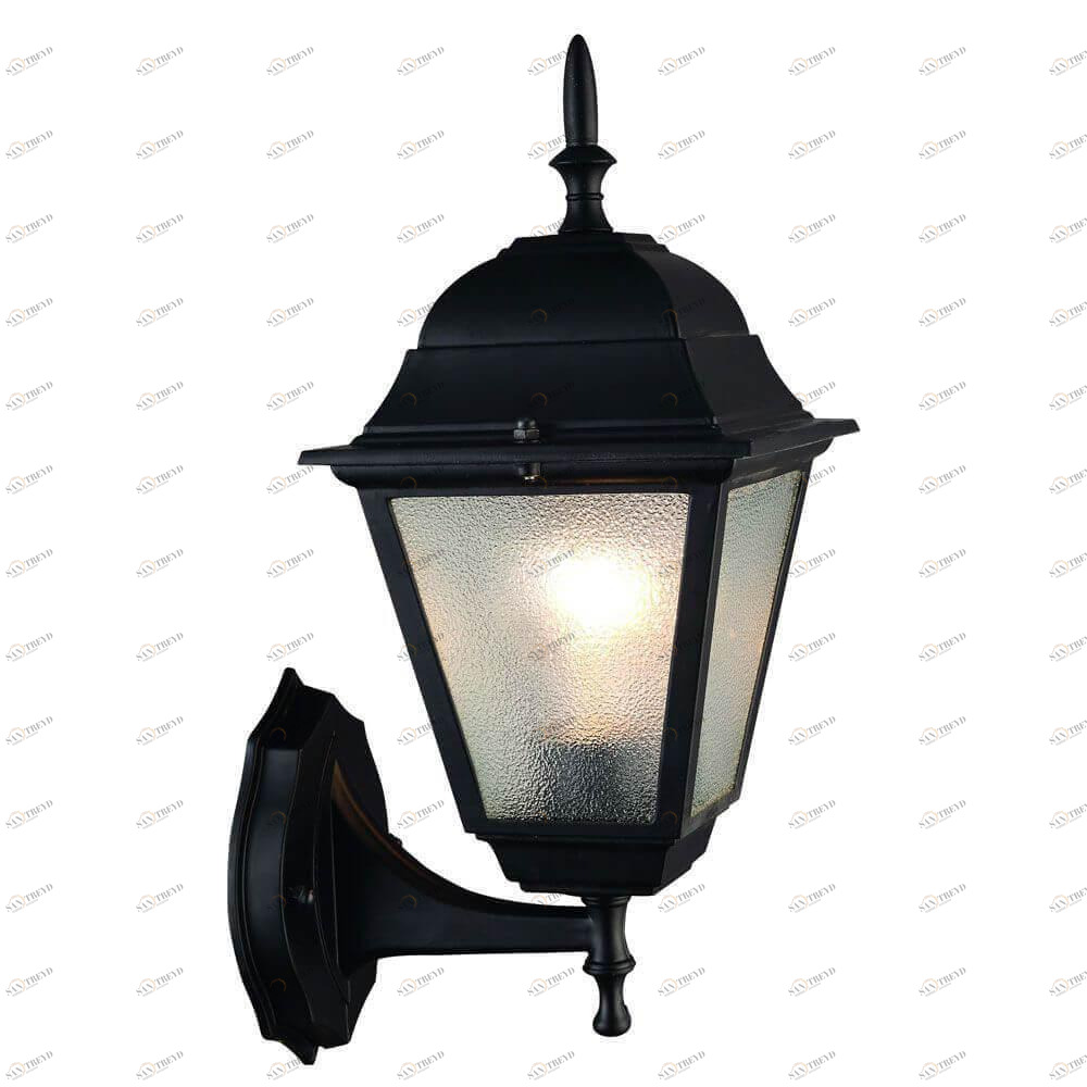 Уличный настенный светильник черный Arte Lamp Bremen 1BK A1011AL-1BK ARTE LAMP ПОД СТАРИНУ, ФОНАРЬ 00-3897319 Черный 