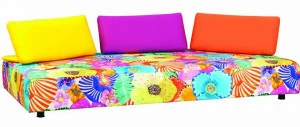 Roche Bobois Садовый диван 3 мест со съемным чехлом из ткани