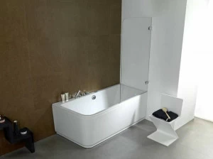 KRION Стеклянная перегородка для ванны Neo