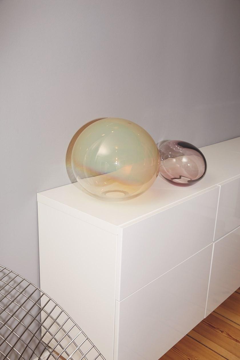 ELOA Настольная лампа с прямым светом ручной работы из дутого стекла Planetoide Ast.s - Вид №1