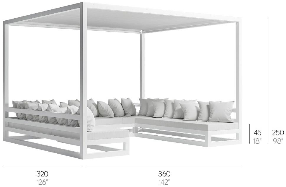 GANDIABLASCO Диван Pérgola sofá sun-id-1348297 - Вид №5