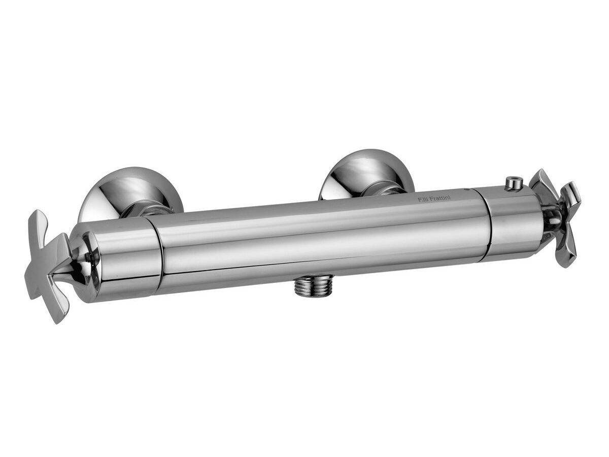 Термостатический смеситель для душа с 2 отверстиями Rubinetterie Frattini Lucrezia ARCH-00051905 - Вид №1