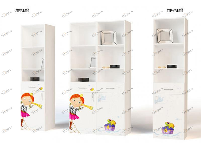 Стеллаж узкий ABC-KING Pirates правый 4631147958389