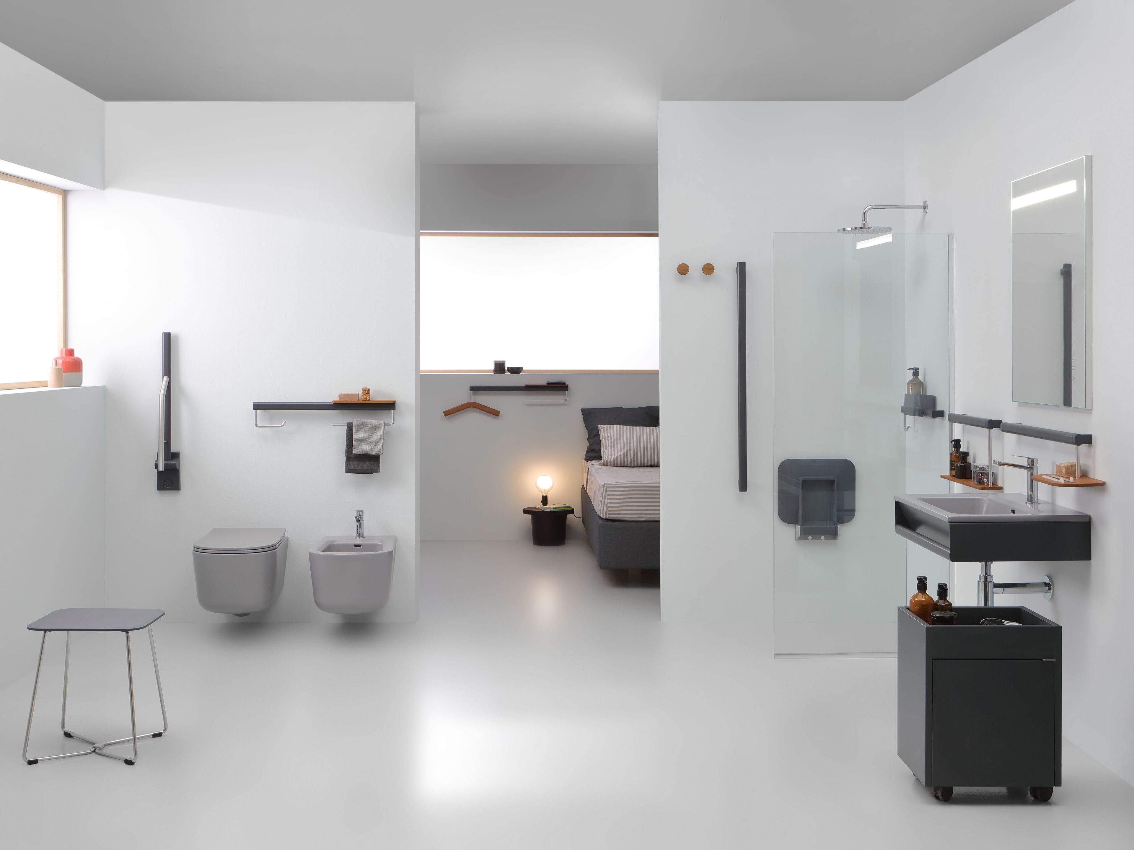 Туалет висит в витрине без бриды Olympia Ceramica OMNIA ARCH-00149603 - Вид №1