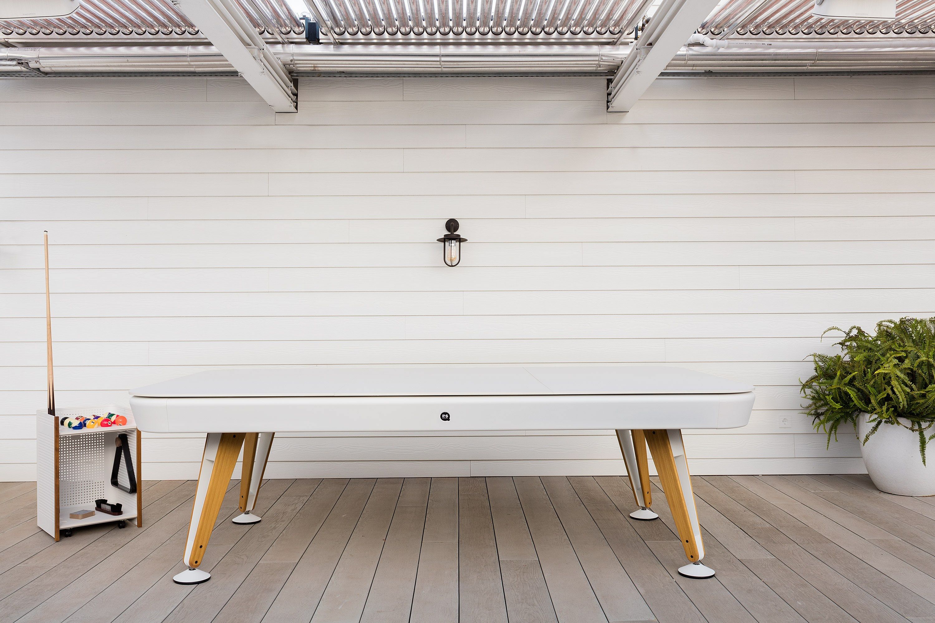 Открытый бильярдный стол из окрашенной стали и дерева RS Barcelona диагональ ARCH-00042076 - Вид №17