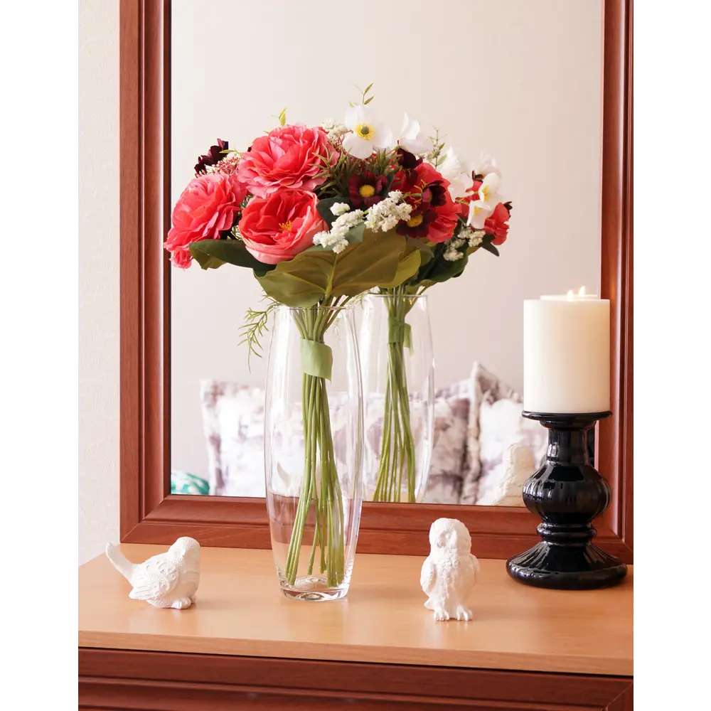 Ваза Santreyd «Вероника» — прозрачная стеклянная для цветов и декора 82223429 STLM-0022308 - Вид №2