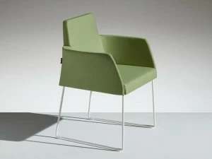 LAMM Стул из ткани с подлокотниками Fleet