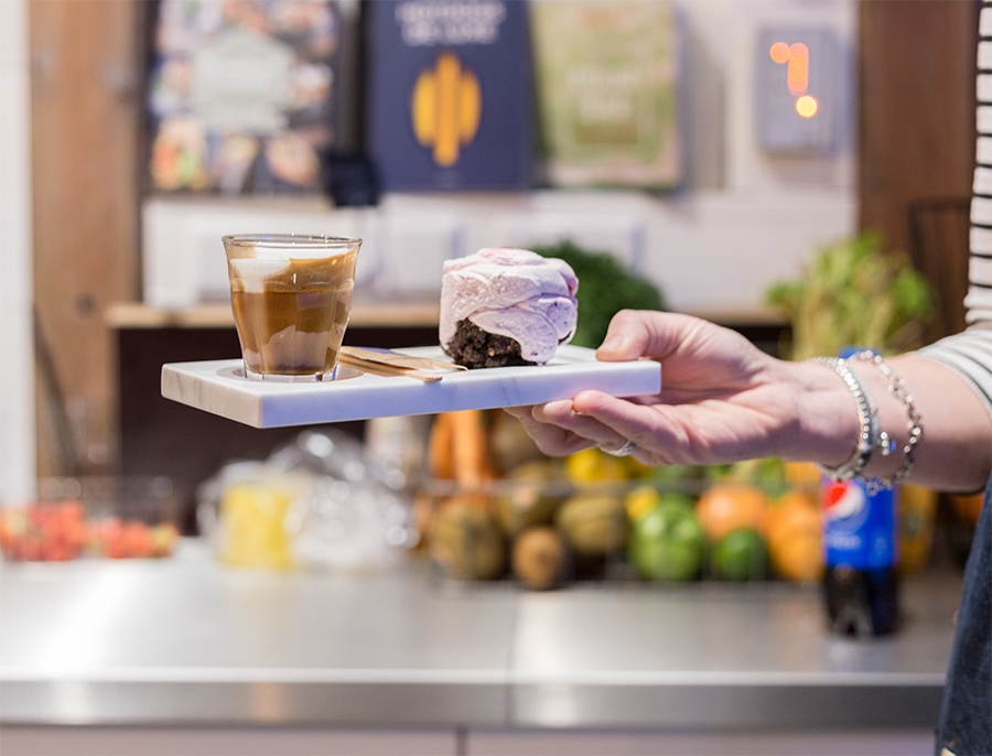 Поднос Marble белый Zuiver 8800007 - Вид №2