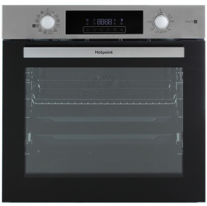 9231960 Электрический духовой шкаф Hotpoint HSTF 1231 JSAH IX серебристый