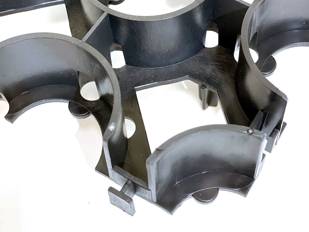 Газонная решетка ЭкоПарк черная 335*335*40мм ГеоПластБорд GPBST-102 - Вид №12