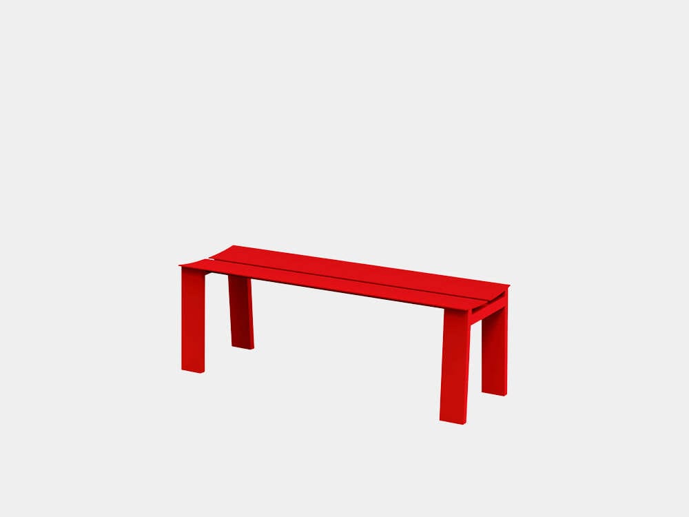 Алюминиевая скамья с порошковым покрытием RS Barcelona Seu ARCH-00067573 - Вид №31