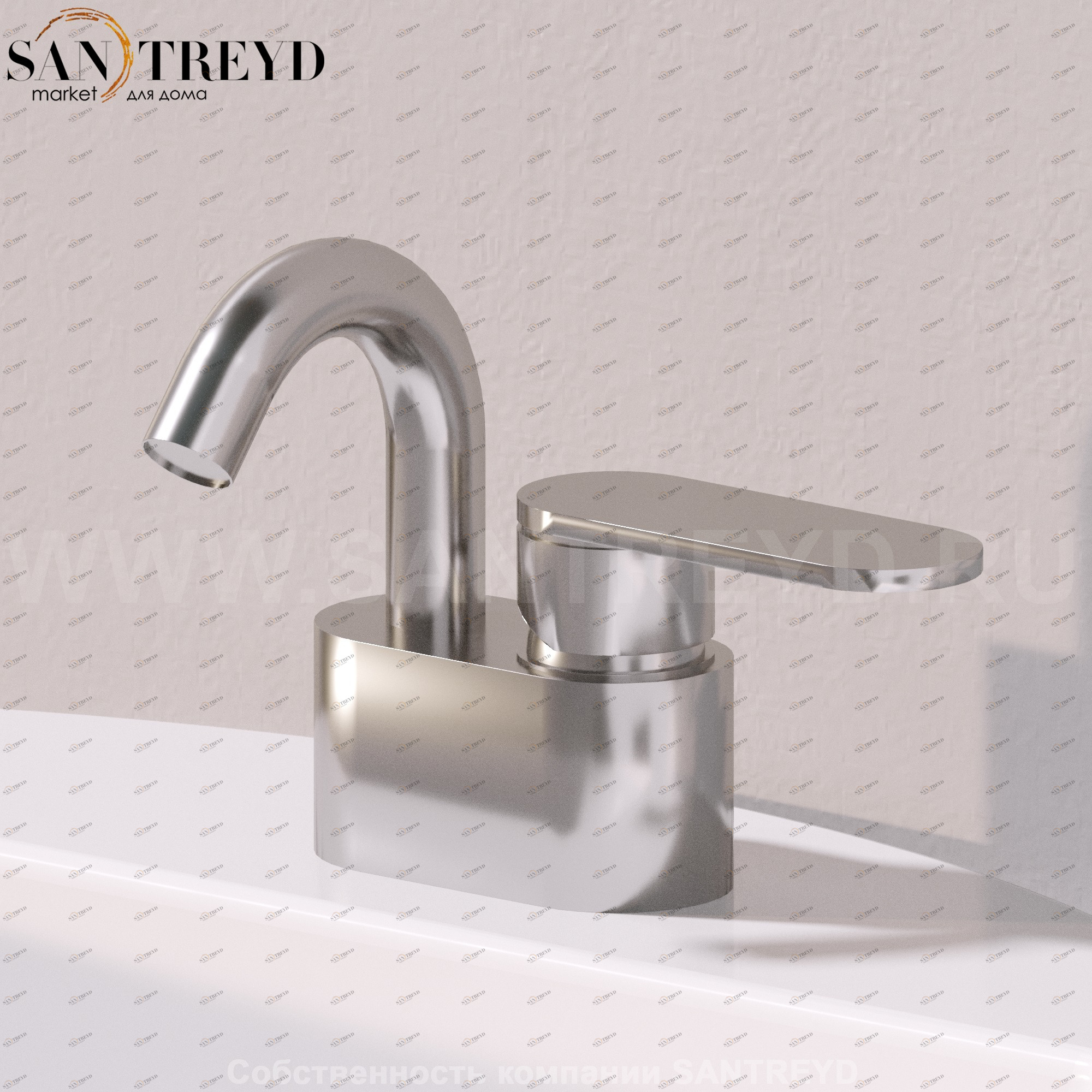 Flaminia X1 Смеситель для раковины хромированный X14070 Ceramica Flaminia