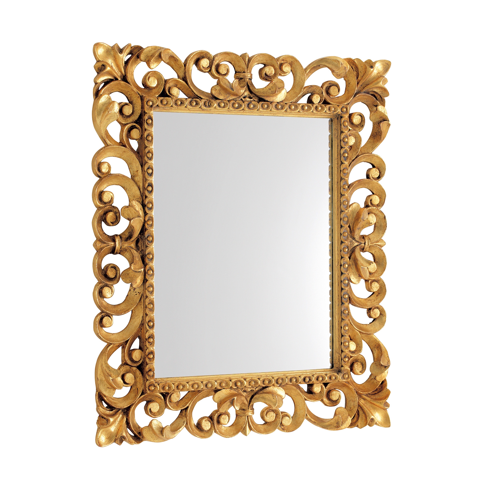 184G 3SC Зеркало Daisy Large Silver Leaf Classico Treesseci 3SC