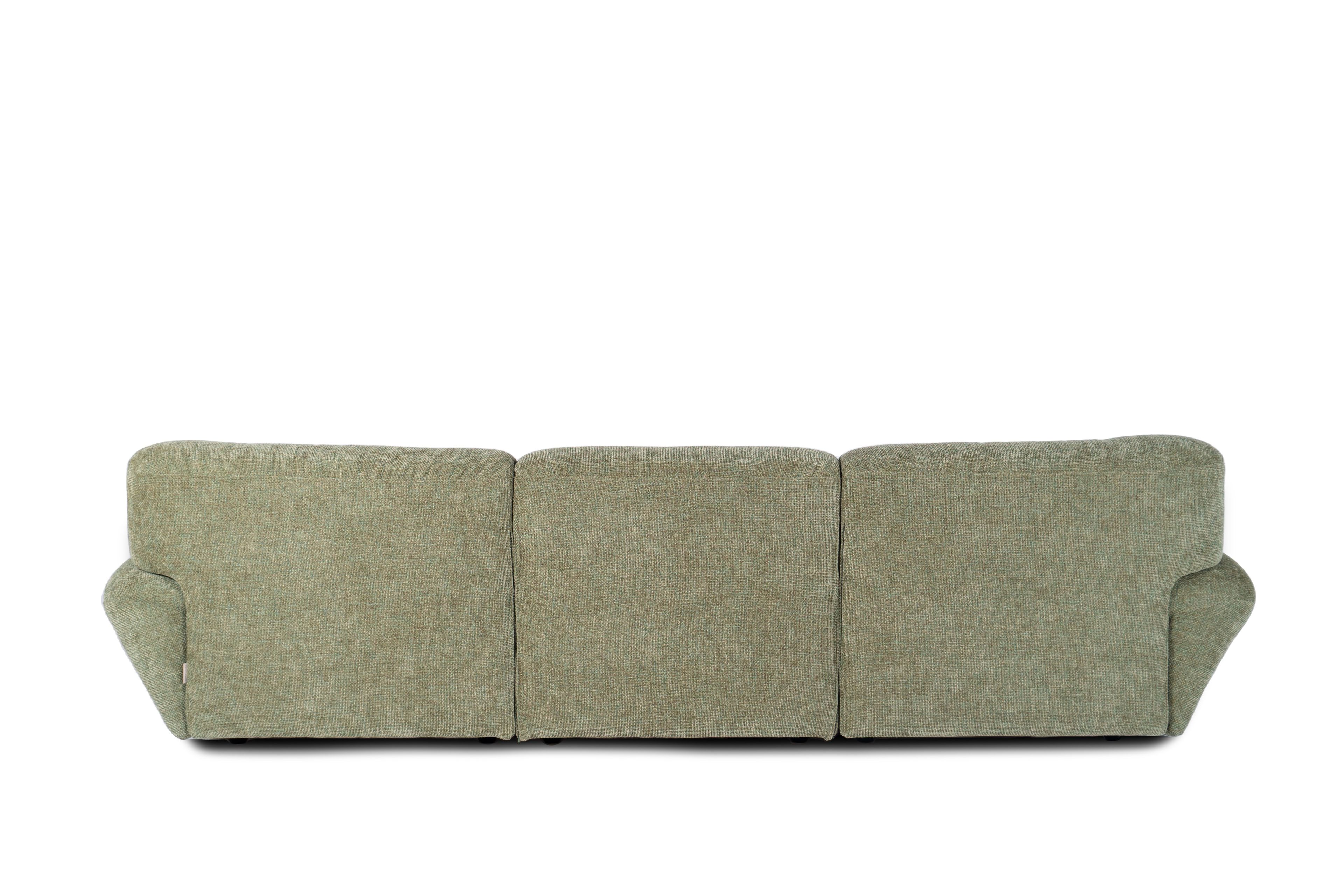 Тканевый диван с полуостровом Mantellassi 1926 Beluga ARCH-00044756 - Вид №3