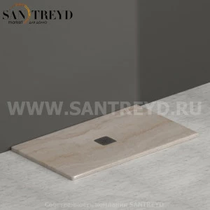 DT121SB Душевой поддон 120x70 керамический Globo