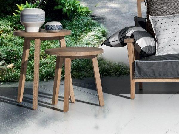 Gervasoni Круглый стол ироко со столешницей из каррарского мрамора Gervasoni outdoor sun-id-1495420 - Вид №3