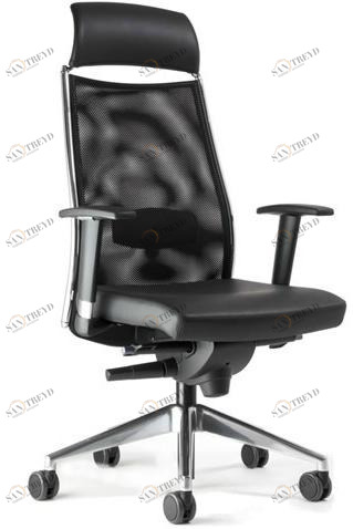 Ares Line Кресло руководителя с регулируемой высотой и подголовником Link family sun-id-1384748