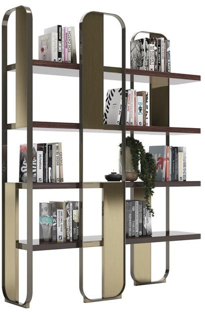 Capital Collection Самонесущий книжный шкаф из стали и дерева Giselle sun-id-1505688 - Вид №1