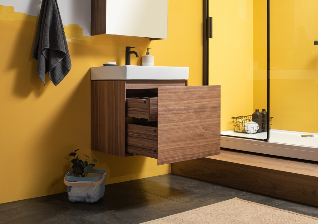 Мебель для ванной Aquanet Нью-Йорк 70 орех 00211660 - Вид №6