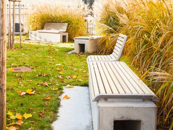 mmcité1 Скамья из стали и дерева со спинкой Portiqoa sun-id-1357302 - Вид №1