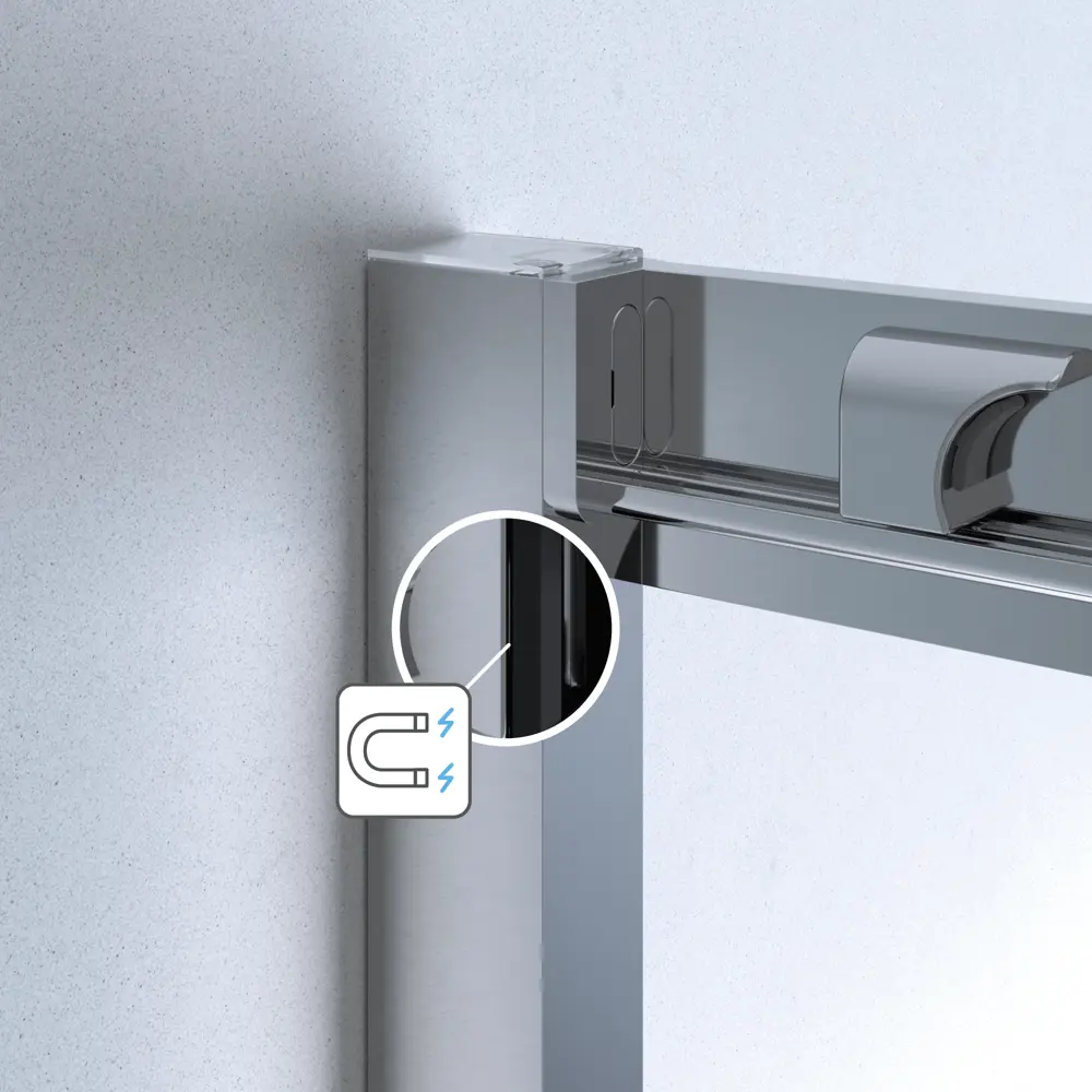 Комплект стекол для раздвижной душевой двери Sensea Easy 140 см прозрачное стекло, цвет профиля на выбор 85868671 STLM-2187136 - Вид №5