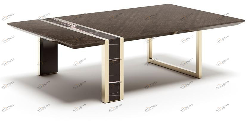 Capital Collection Прямоугольный деревянный журнальный столик Lincoln sun-id-1447317