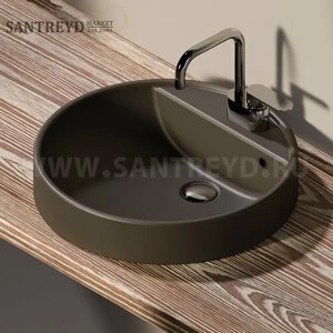 50557006 Накладная раковина под столешницу  круглая Ceramica Flaminia Twin