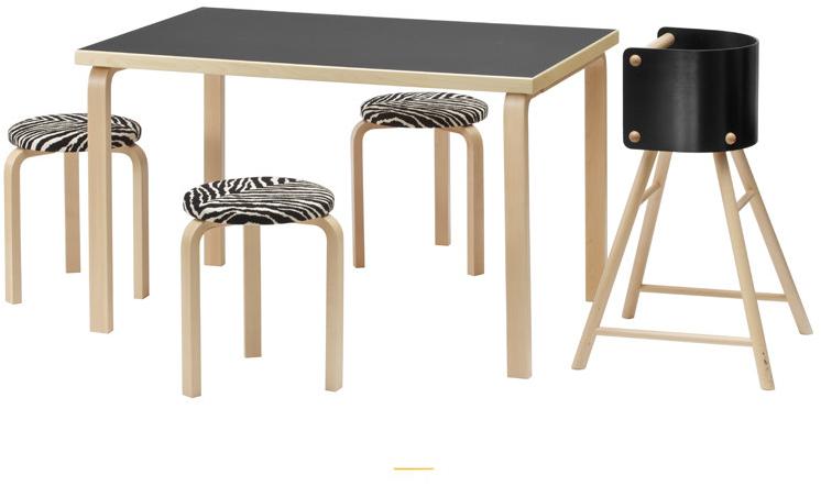 Artek Штабелируемый деревянный табурет L-leg sun-id-1472151 - Вид №3