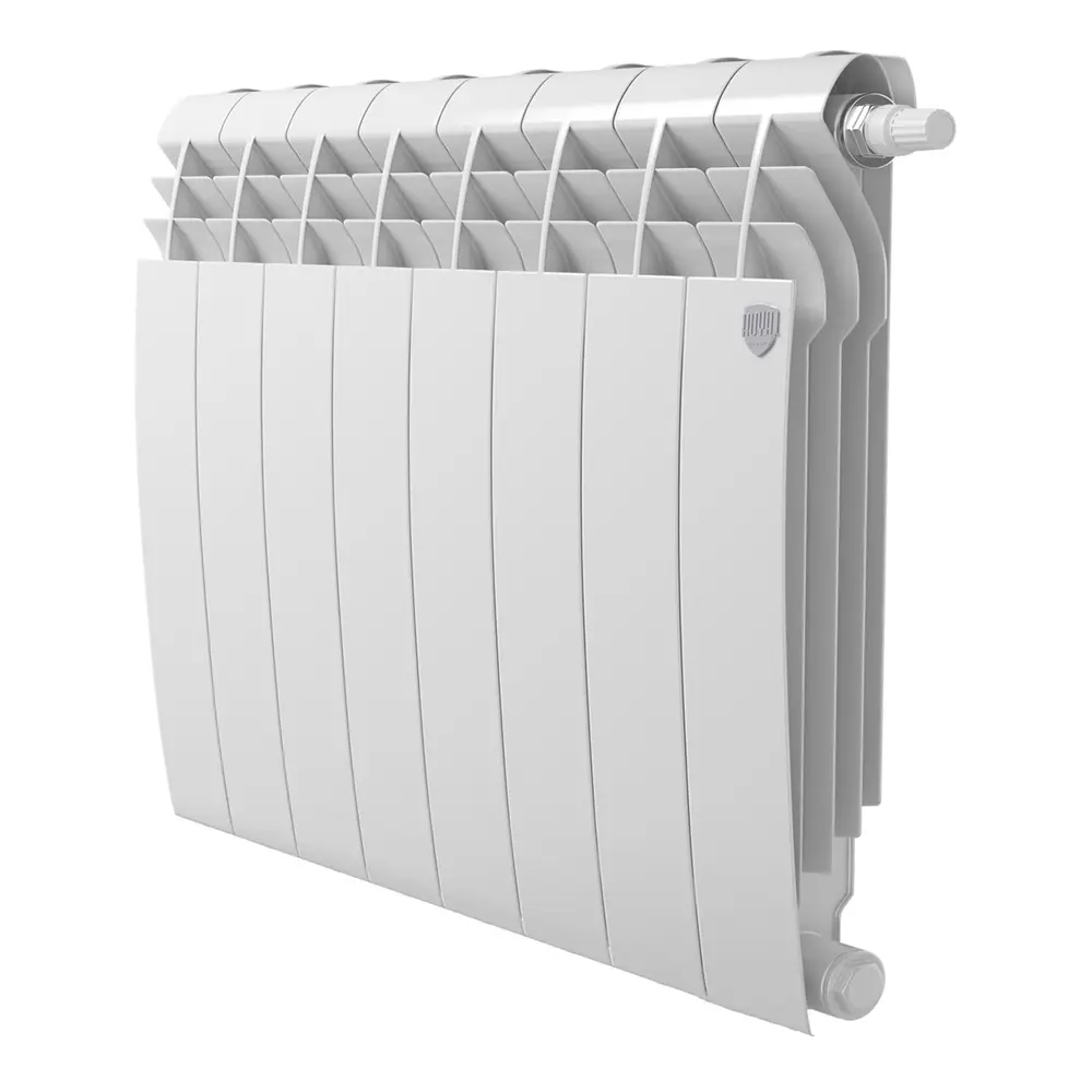 Радиатор секционный Royal Thermo Biliner 500/87 8 секций нижнее подключение биметалл белый 89391432 STLM-2105568 Отсутствует