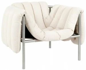 Hem Кресло из нержавеющей стали и тканевой обивки