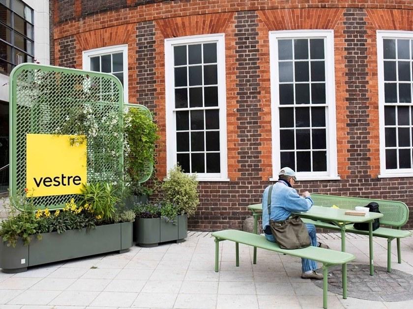 VESTRE Скамейка из оцинкованной стали Pop sun-id-1402077 - Вид №3