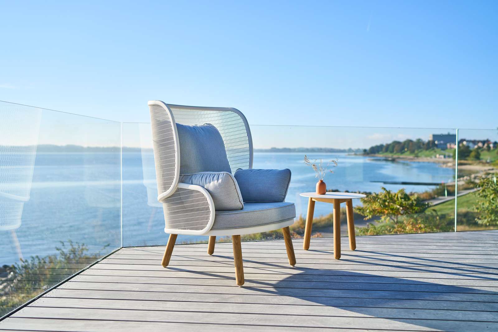 Алюминиевый круглый садовый столик Mindo Mindo 118 ARCH-00054508 - Вид №2