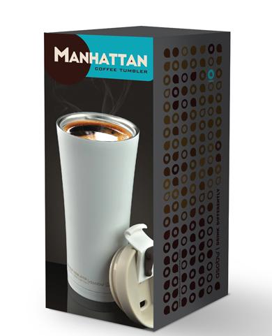 V700 pink Термокружка 500 ml Asobu Manhattan - Вид №1