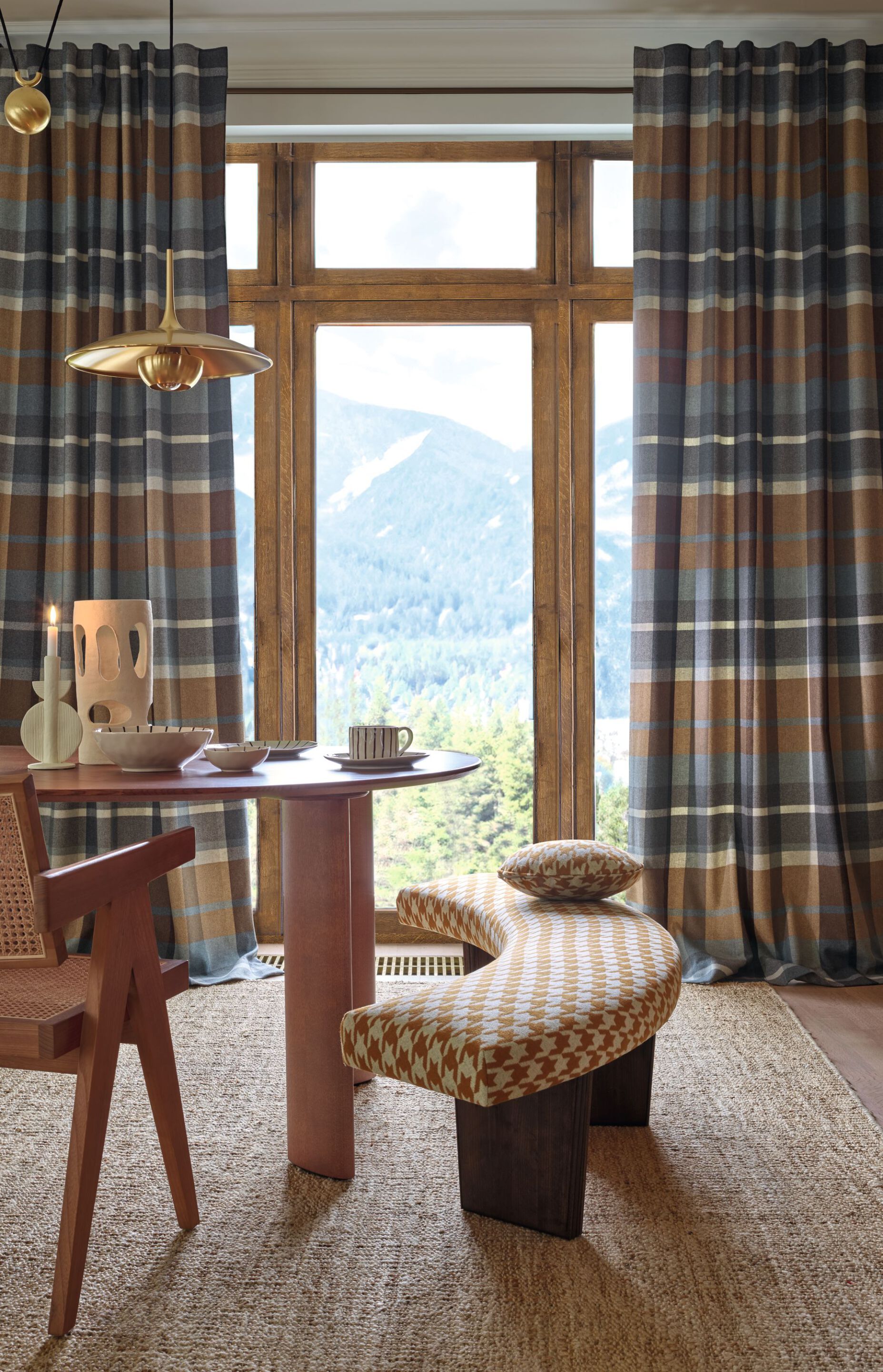 Шерстяная ткань для штор Casamance Vanoise ARCH-00145580 - Вид №3