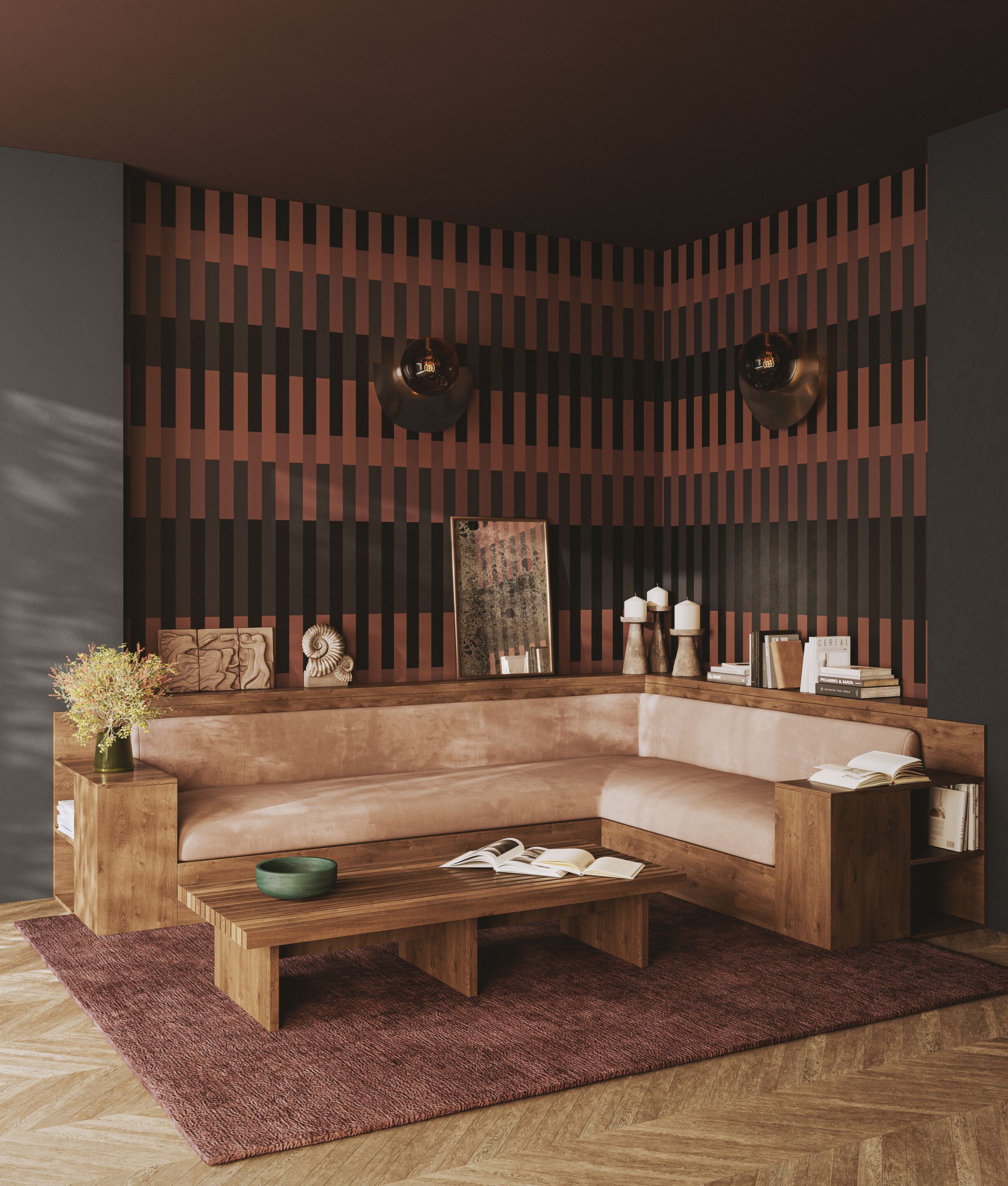 Обои с рисунком Ressource La Rayure ARCH-00058189 - Вид №1