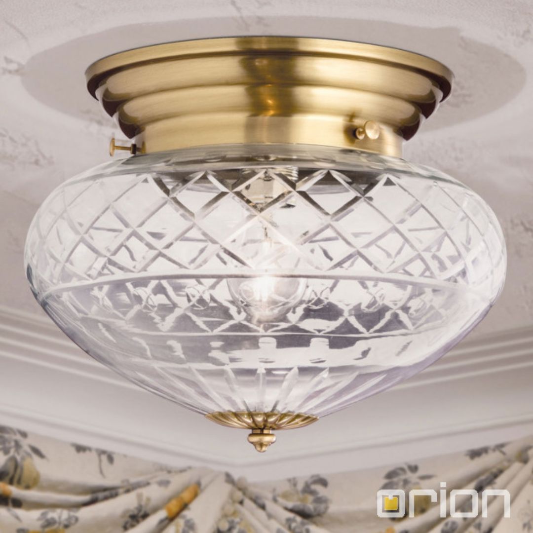 Orion DL 7-262 gold/416 klar-Schliff потолочный светильник ADELE 97891 - Вид №1