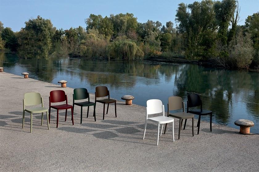 COLOS Штабелируемый стул из полипропилена Piazza sun-id-1421937 - Вид №5