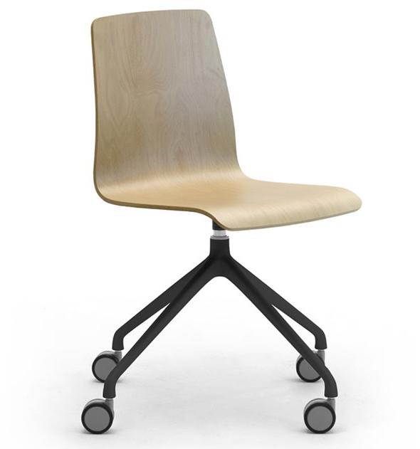 Leyform Поворотный офисный стул из фанеры на колесиках Zerosedici sun-id-1479737 - Вид №1