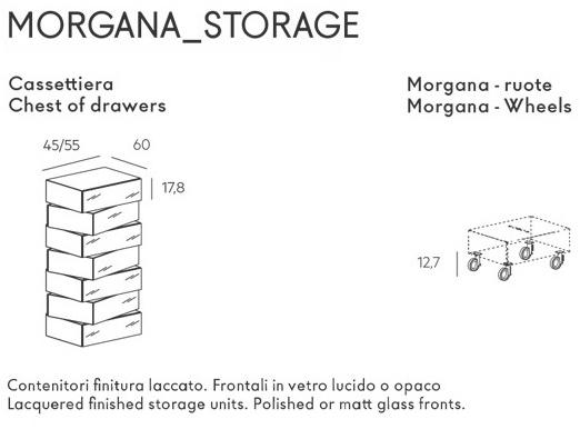 Lago Комод на колесиках Morgana sun-id-1513184 - Вид №9