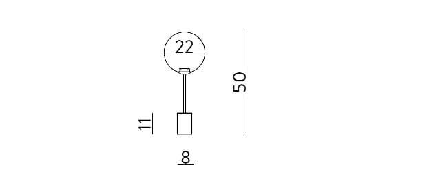 Светодиодная настольная лампа из дутого стекла Cangini & Tucci Pit ARCH-00079145 - Вид №2