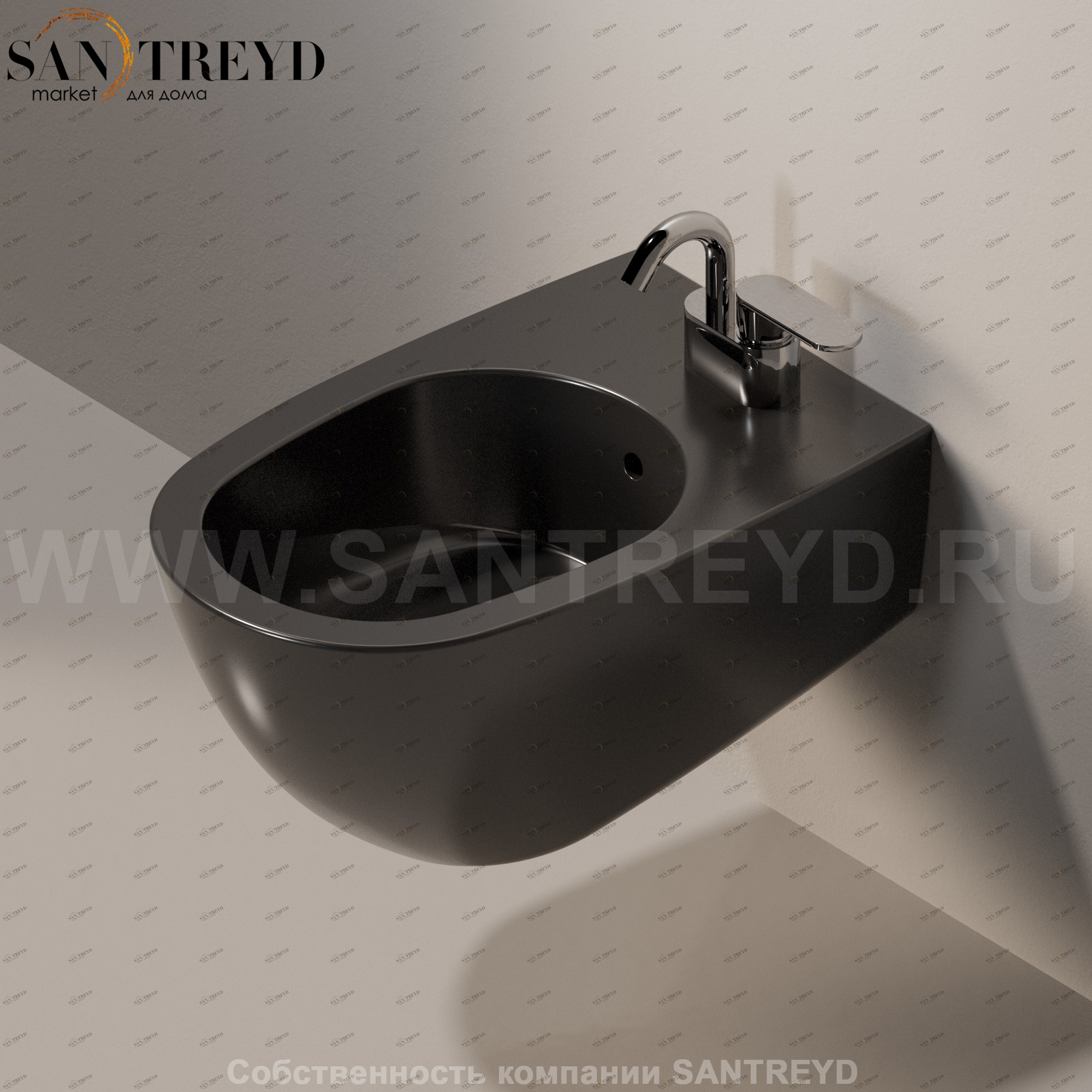 50869017 Биде подвесное Spin Ceramica Flaminia